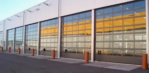 SEKSİYONEL CAM KAPILAR